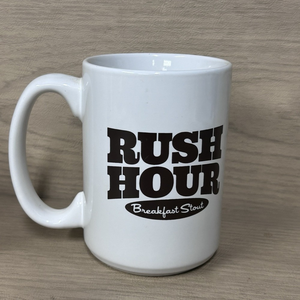 Mug Cafe Corazon Rush Hour Breakfast Stout Sierra Tioga Brewing Company Coffee